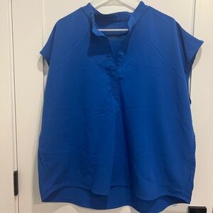 FIGS Royal Blue Scrub Set XL